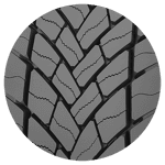 245/70 R19.5 136/134M Kmax D 16PR Goodyear