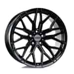 ARCEO GLOSSY BLACK VALENCIA 8.5X18 5X108 ET45 73.1