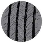 265/70 R19.5 140/138M Hybrid HS3 M+S 14PR Continental