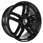 FASTEN 8,0x18 5x112 ET45 MB66,6 Black glossy GMP
