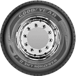 355/50 R22.5 156K/152L Marathon LHS II+ HL 18PR Goodyear