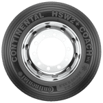 iT 295/80 R22.5 HL 154/149M  HSW2+ Coach 16PR Continental