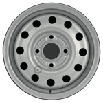 SF FORD 5X13 ET41 4/108 SILVER