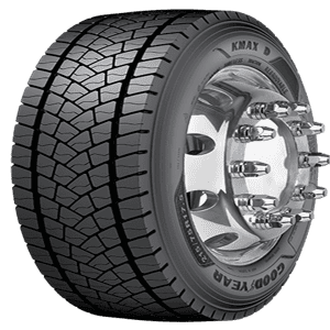 225/75 R17.5 129/127M K Max D M+S 12PR 3PSF Goodyear