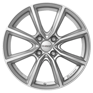 DEZENT TN SILVER 6.5X17 4X100 ET49 54.1