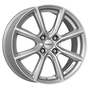 TN silver 5,5x15 4x100 ET40 MB54,1 Dezent