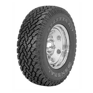 LT265/75 R16 123Q/120Q Grabber AT2 OWL FR M+S General Tire