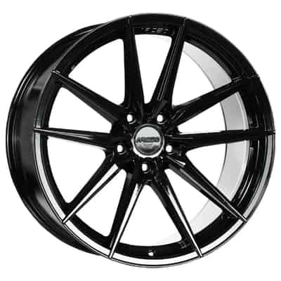 ARCEO GLOSSY BLACK MONACO 9.5X19 5X120 ET45 72.6