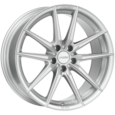 ARCEO WHITE SILVER MONACO 9.5X19 5X112 ET37 73.1