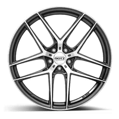 DOTZ LAGUNASECA DARK 10X21 5X112 ET35 70.1