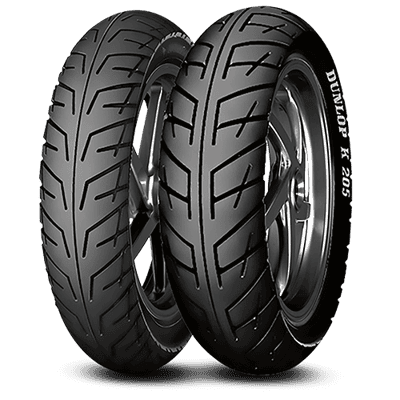130/90-16 67V K 205 Rear M/C Dunlop