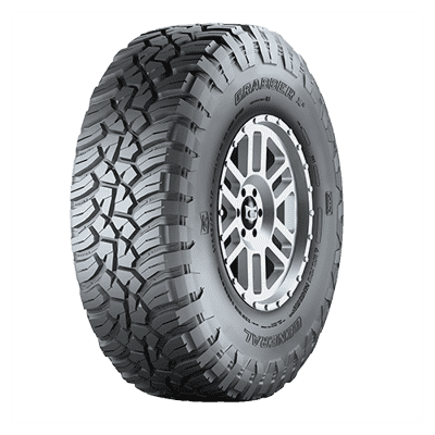 LT245/70 R17 119/116Q Grabber X3 POR FR M+S General Tire