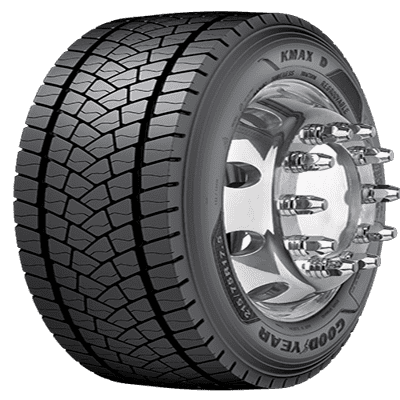 225/75 R17.5 129/127M K Max D M+S 12PR 3PSF Goodyear