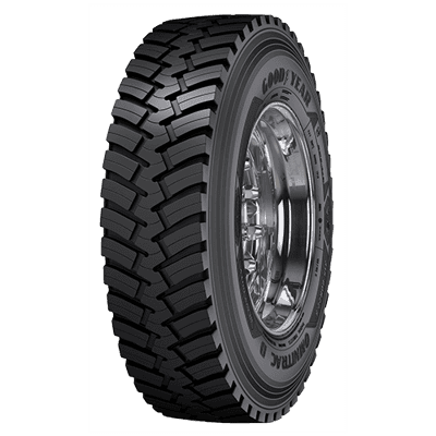 12 R22.5 152/148K Omnitrac D Heavy Duty 3PMSF 18PR Goodyear