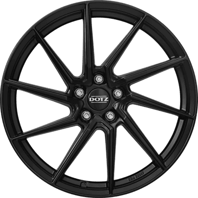 DOTZ SPA BLACK 7.5X17 5X100 ET45 60.1
