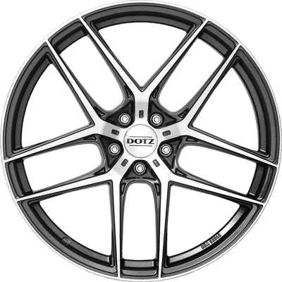 DOTZ LAGUNASECA DARK 10X21 5X112 ET40 70.1