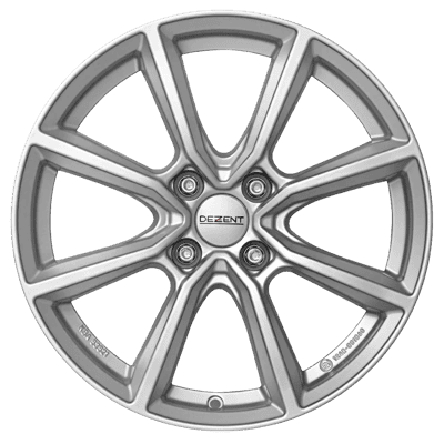 DEZENT TN SILVER 6.5X16 4X100 ET37 60.1