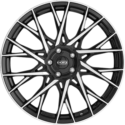 DOTZ FUJI DARK 7.5X18 5X114.3 ET48 71.6