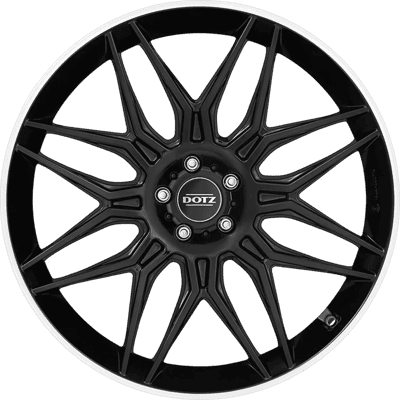DOTZ LONGBEACH DARK 9.5X22 5X120 ET49 72.6