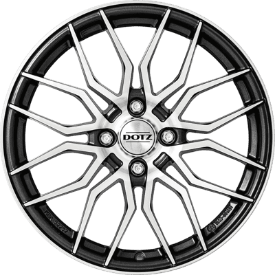 DOTZ LIMEROCK DARK 6.5X16 4X108 ET20 65.1