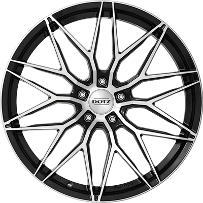 DOTZ SUZUKA DARK 8.5X19 5X108 ET45 70.1