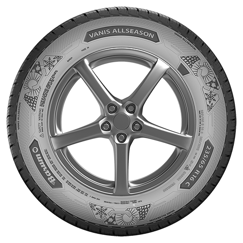 225/75 R16C 121/120R Vanis AllSeason 10PR M+S Barum