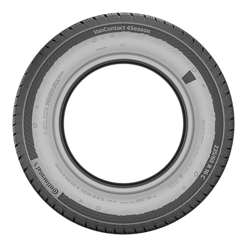 225/75 R16C 121/120R VanContact 4Season 10PR Continental