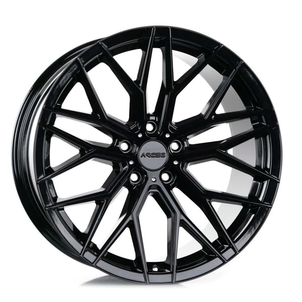 ARCEO GLOSSY BLACK VALENCIA 9.5X19 5X112 ET45 73.1