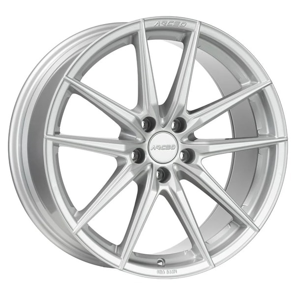 ARCEO WHITE SILVER VALENCIA 8.5X19 5X120 ET38 72.6