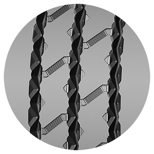 235/75 R17.5 143/141K (144/144F) HTR2 M+S 16PR Continental