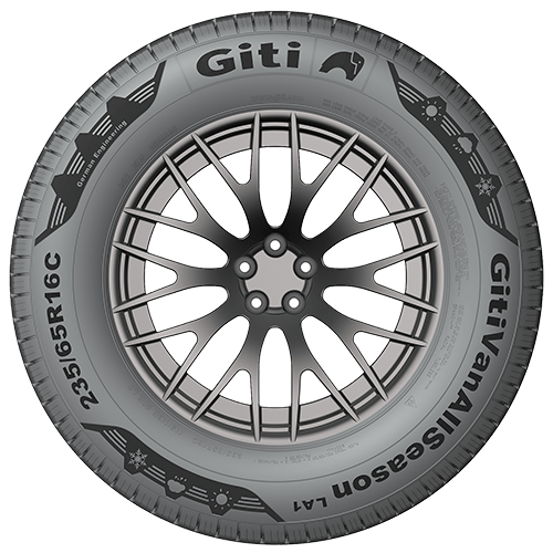 215/75 R16C 116/114R GitiVanAllSeason LA1 10PR Giti