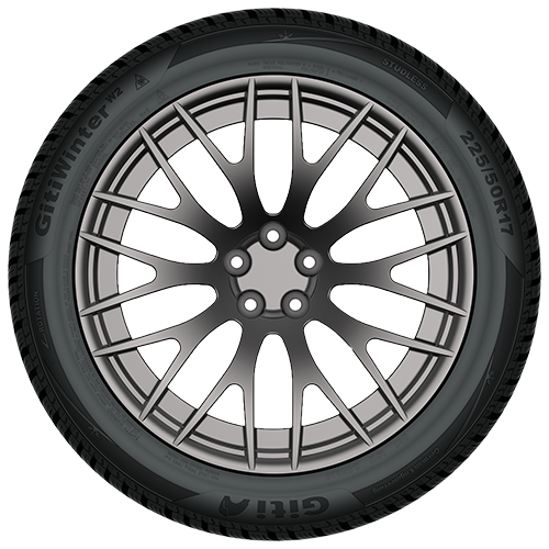 225/50 R17 98V GitiWinter W2 XL 3PMSF Giti
