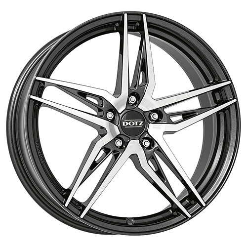 DOTZ INTERLAGOS DARK 7.5X18 5X100 ET46 57.1