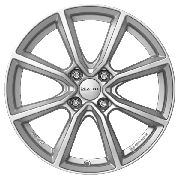 DEZENT TN SILVER 6.5X16 4X100 ET37 60.1