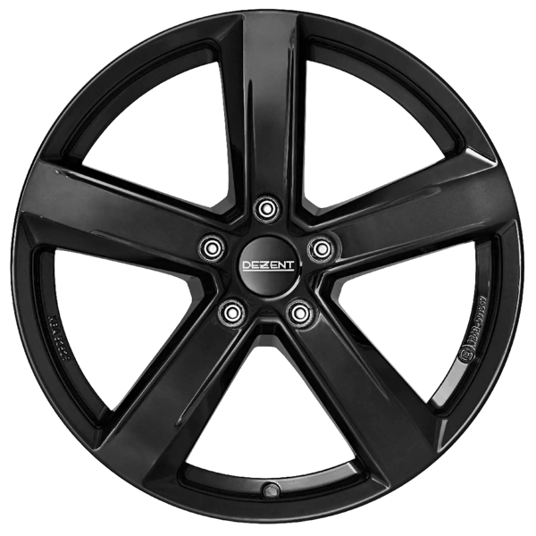 DEZENT TU BLACK 6X15 5X100 ET38 57.1