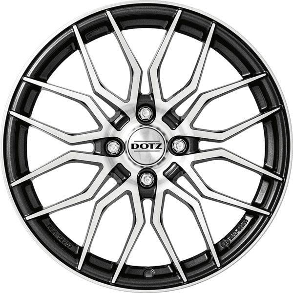DOTZ LIMEROCK DARK 6.5X16 4X108 ET25 65.1