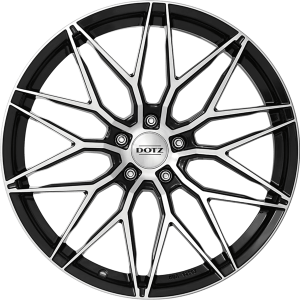 DOTZ SUZUKA DARK 8.5X19 5X108 ET45 70.1