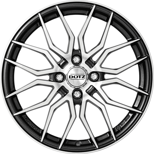 DOTZ LIMEROCK DARK 7X17 4X100 ET37 60.1