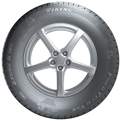 195/70 R15C 104/102R FourTech Van M+S 8PR Viking