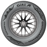 215/60 R17C 109/107T (104H)GitiVanAllSeasonLA1 8PR Giti