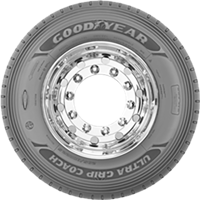295/80 R22.5 154/149M UltraGrip Coach M+S 18PR Goodyear