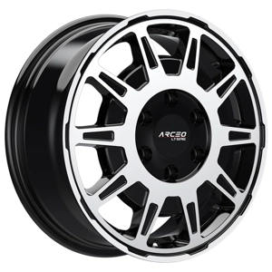 ARCEO BLACK DIAMOND 6.5X16 6X130 ET62 84.1