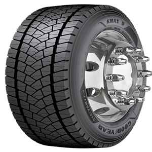 225/75 R17.5 129/127M K Max D M+S 12PR 3PSF Goodyear