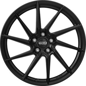 DOTZ SPA BLACK 7.5X17 5X100 ET45 60.1