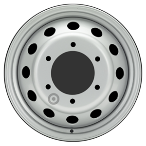 SF FORD 6X16 ET107 6/180 SILVER