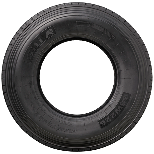 315/80 R22.5 158/150L (154/150M) GSW226 18PR Giti