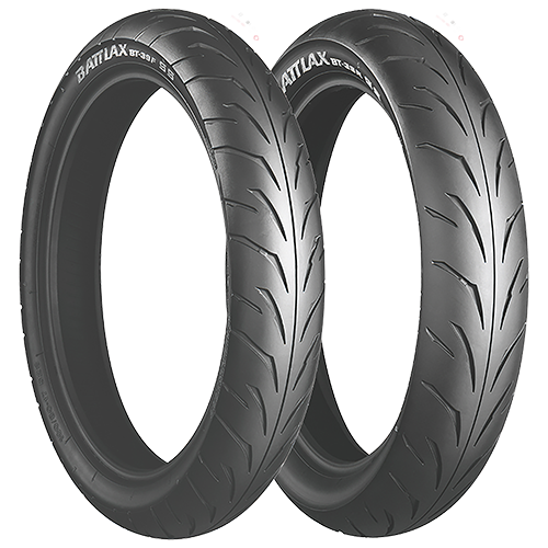 90/80 -17 46S BT 39SS Front NU BT3 M/C Bridgestone