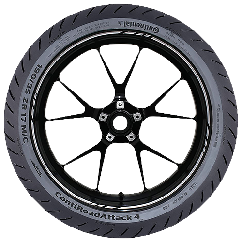 190/55 ZR17 (75W) ContiRoadAttack 4 Rear M/C Continental