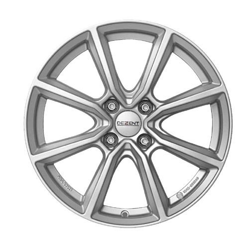 DEZENT TN SILVER 6.5X16 4X100 ET48 54.1