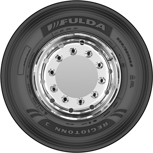 435/50 R19.5 160J Regiotonn 3 RFID 20PR 3PMSF Fulda